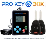 2 New Replacement Remote Key Fob & Programmer For Select Chrysler Dodge Jeep. Fixed Price $119.95.