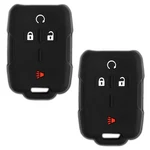 Key Fob Cover For 2014-2019 Chevrolet Silverado Remote Case Rubber Skin Jacket. Fixed Price $9.95.