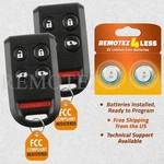 Replacement For Honda Odyssey Ex Lx Keyless Entry Remote Car Fob 5BTN Pair. Fixed Price $24.95.