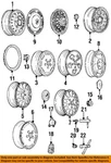 Gm Oem 90-93 Regal Wheels-key 25558421. Fixed Price $46.00.