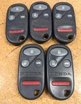 Lot Of 5 Oem Honda Fob Keyless Entry KOBUTAH2T 4 Buttons. Fixed Price $30.00.