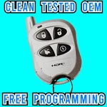 Clean Autostart Silver Black Hdr Remote Fob Transmitter AS-2775 EZSNAH2505. Fixed Price $13.25.