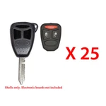 25 Remote Pad Fob Case Head Key Shell 3B Compatible With Dodge Mitsubishi Y159. Fixed Price $41.83.