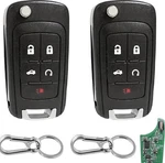 5-BUTTON Flip Keyless Entry Remote Fob Replacement Gm Chevrolet 315MHZ Lot 2. Fixed Price $21.95.