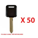 Key Shell Case Compatible With Nissan Uncut Blade Non Chip DA34 (50 Pack). Fixed Price $53.85.