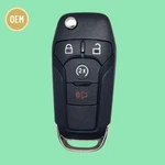 Ford F-series 2015-2019 Oem 4 Button Flip Key Fcc: N5F-A08TDA + New Blade. Fixed Price $50.00.
