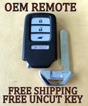 Oem 2016 2017 2018 Honda Pilot Smart Keyless Proximity Remote Fob 72147-TG7-A01. Fixed Price $48.95.