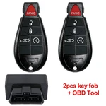 2 New Replacement Remote Key Fob And Tool Kit For 09-14 Dodge Challenger Charger. Fixed Price $66.99.