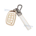 White Tpu Full Seal Fob Shell W/keychain For Hyundai Elantra Sonata 2019-UP. Fixed Price $15.97.