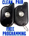 2X Pair Of Clean Pursuit Keyless Remote Start Transmitter Elvatcc P/n# 07S1BPR. Fixed Price $16.85.