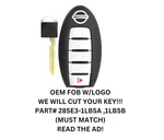 Oem 2017-2024 Nissan Armada Smart Proximity Remote Keyless Entry CWTWB1G744. Fixed Price $49.99.
