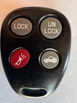 Oem 1997-00 Chevy Corvette Keyless Entry Remote Fob Fcc: ABO0216T Gm PN:10432147. Fixed Price $150.00.