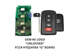 Oem Electronic Remote Smart Key Fob For 2013-2018 Toyota Avalon HYQ14FBA G. Fixed Price $49.99.