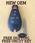 New Oem Jeep Commander Grand Cherokee Keyless Remote Fobik IYZ-C01C 68066842. Fixed Price $950.00.
