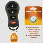 Keyless Entry Remote For 1998 1999 2000 Dodge Intrepid Car Fob Control. Fixed Price $12.95.