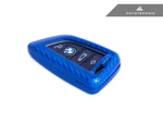 Autotecknic Dry Blue Carbon Fiber Key Case - Bmw G80 M3 G82 G83 M4 Competition. Fixed Price $58.00.