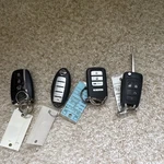 Lot Of 4 Oem Keyless Entry Remote Fobs - Nissan, Honda, Chevy, Hyundai/kia. Fixed Price $65.00.