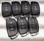 Lot Of 7 Oem Hyundai Flip Key Fob Remotes TQ8-RKE-4F16 Buttons. Fixed Price $91.00.