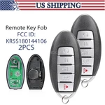 For 2017 2018 Nissan Rouge Smart 5 Buttons Keyless Remote Fob S180144110. Fixed Price $31.89.