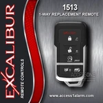 New Excalibur 1513 1-WAY 4-BUTTON Lora Remote Control L2MAL41T For AL-2075-3DBL. Fixed Price $49.99.