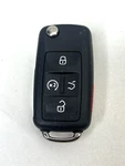 Oem Volkswagen Vw 561837 202 Flip Keyless Remote 5-BUTTONS Fcc ID:NBG010206T. Fixed Price $74.10.