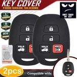 Xukey Silicone Case Cover Remote Fob For Toyota RAV4 Corolla Camry Yaris Car. Fixed Price $9.99.