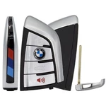 Oem Bmw 530E 530I 540I Smart Prox Keyless Remote Fob Uncut Insert N5F-ID21A. Fixed Price $39.99.