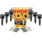 Ngk 6 Ignition Coils & G-power Platinum Spark Plugs Kit Ford Mazda Mercury. Fixed Price $442.95.