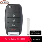 For 2016 2017 2018 2019 2020 Kia Optima Button Remote Flip Key Pn: 95430-D4010. Fixed Price $20.38.