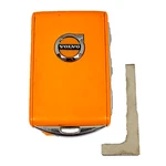 Oem Volvo Remote Key 4B + Uncut Insert Orange - YGOHUF8423MS. Fixed Price $39.75.