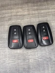 3 Toyota RAV4 Oem Smart Key Fob Fcc: HYQ14FBC 4-BUTTON Ic: 1551A-14FBC Denso. Fixed Price $74.50.