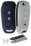 Waymei Silicone Fob Cover Remote Keyless Case Protector Black + Grey. Fixed Price $16.64.