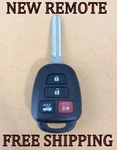 New Replacement Key Remote Head Fob For 14-19 Toyota Camry Corolla 89070-02882. Fixed Price $16.95.