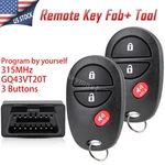 Programmer Tool + Keyless Remote Fob For 2007 - 2018 Toyota Tundra Tacoma. Fixed Price $72.99.