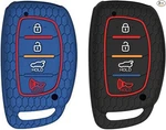 Deluxe Smart Key Fob Remote Cover Case Sk Size: 2 Pcscolor: Black & Blue Combo. Fixed Price $30.99.