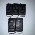 Lot Of 5 Mazda Remote Start Smart Keyfob Transmitter 3 Buttons Oem PZ170-21021. Fixed Price $50.00.