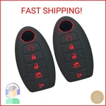 Coolbestda 2PCS Black Silicone Key Fob Remote Cover Case Protector For 2017 2018. Fixed Price $18.10.