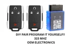 Diy Oem Bundle Pair For 2014 - 2020 Chevy Silverado Remote Fob 22881480. Fixed Price $70.19.