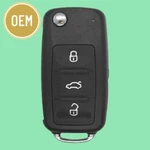 Volkswagen 2002-2005 Oem 4 Button Flip Key Remote NBG735868 1J0 959 753 Am. Fixed Price $32.00.