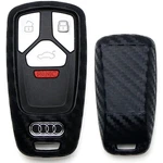 "carbon Fiber" Soft Silicone Key Fob Cover For 17-UP Audi A4 A5 Q7 Tt Smart. Fixed Price $10.99.