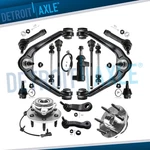 15PC 4WD Front Wheel Bearing Hub Control Arm For Chevy Gmc Silverado Sierra 1500. Fixed Price $292.88.