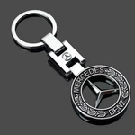 Metal Keychain Ring Double-sided Auto Holder For Mercedes-benz Gifts. Fixed Price $12.99.