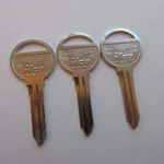 3 Key Blanks Lot New Old Stock Ilco Ez MZ16 Mazda. Fixed Price $10.00.