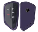 Soft Tpu Key Fob Cover Case Fit For 2020 2021 Vw ID3 ID4 MK8 Golf Gti Purple. Fixed Price $18.26.