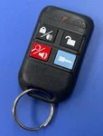 Nice Code Alarm 4-BUTTON Remote Start Transmitter Fob GOH-4BL98. Fixed Price $39.50.
