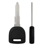 New Uncut Blank Transponder Key Replacement For Mazda 4D63 80 Bit Chip MAZ24R-PT. Fixed Price $9.99.