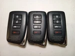 Lot Of 3 Oem Lexus Smart Key Fob Remotes HYQ14FBA Buttons. Fixed Price $165.00.