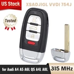 XSADJ1GL Vvdi 754J 315MHZ Smart Remote Key Fob For Audi A6L Q5 A4L A8L 2008-2019. Fixed Price $28.80.