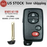271451-5290 For 2009 2016 Toyota Venza Smart Keyless Remote Fob HYQ14ACX. Fixed Price $27.59.