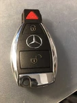 Fcc ID:IYZDC07 Oem Mercedes Benz Button Smart Key Less Remote Fob Chrome B3333. Fixed Price $33.33.